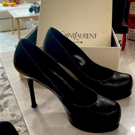 ysl tribtoo low heel pump|Saint Laurent Tribtoo Heels for Women.